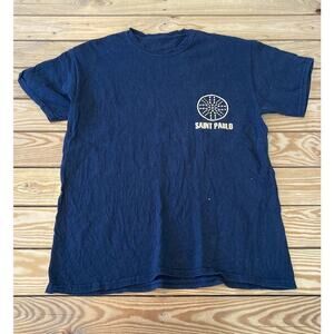 Saint Pablo Graphic T Shirt Size Large Men’s Black Short Sleeve